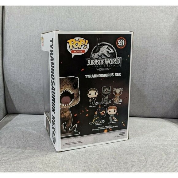 Funko Pop! Movies Jurassic World 10 Inch Tyrannosaurus Rex #591 Target Exclusive - Picture 6 of 8